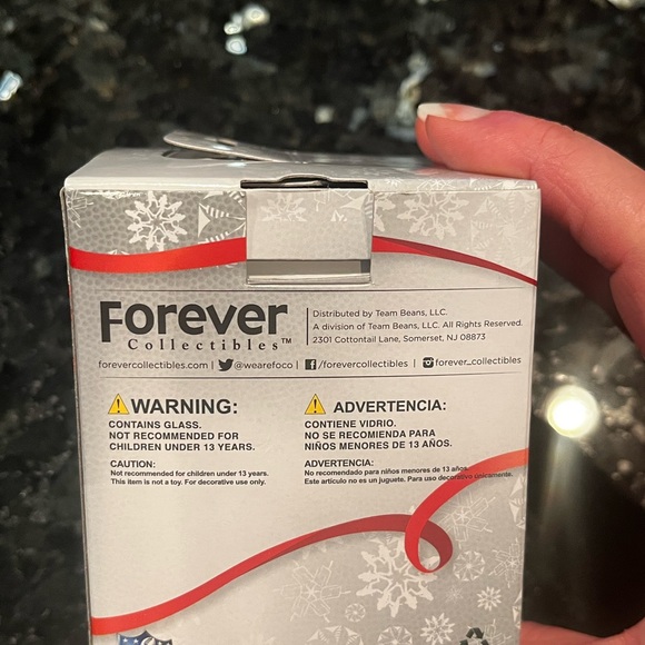 Minnesota Vikings Glass Ornament - Picture 4 of 5